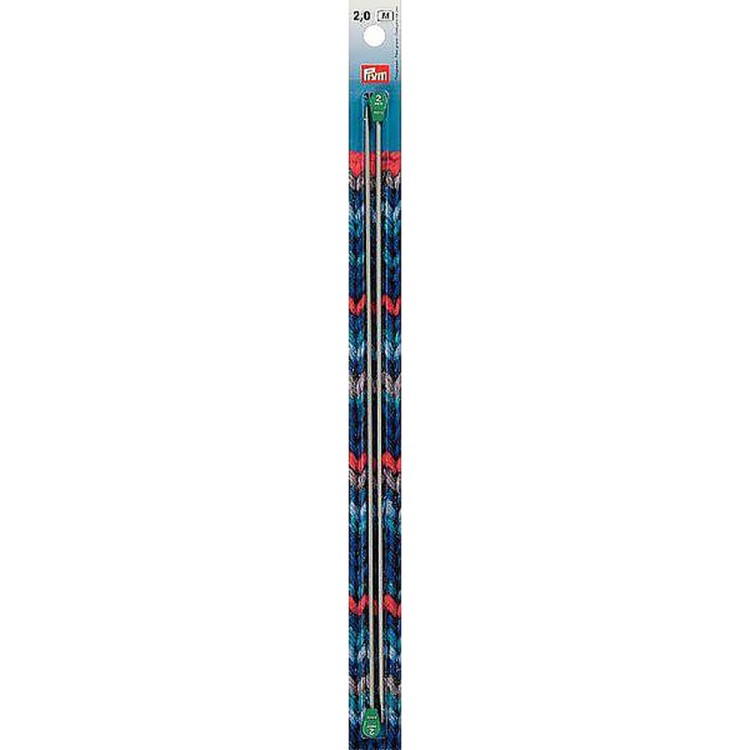 Prym Спицы прямые с наконечниками 30 см
