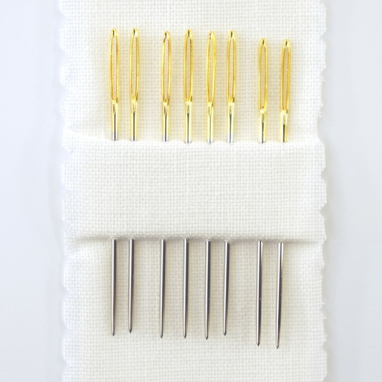 Lecien Corporation 4324 Иглы ручные COSMO для вышивания счетным крестом с закругленными кончиками