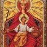 Набор для вышивания Радуга бисера В-199 Державная Богородица