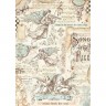 Stamperia DFSA4321 Бумага рисовая мини-формат "Ангелы и музыка"