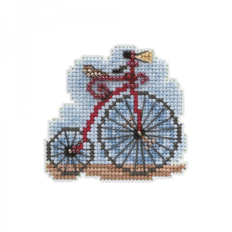 Набор для вышивания Mill Hill MH182011 Vintage Bicycle (Винтажный велосипед)
