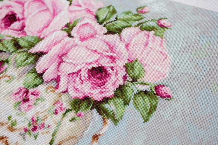 Набор для вышивания Luca-S BA2319 Розовые розы