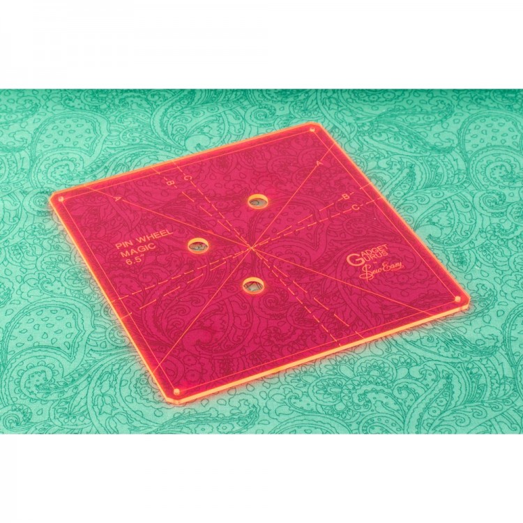 Hemline ERGG05.PNK Лекало-вертушка  "Галатика" 6,5"