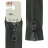 Riri 6016575/75/2818 Молния тракторная, разъемная, 2 замка, 8 мм, 75 cм, темно-зеленый болотный