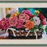 Набор для вышивания Galla Collection Л330 Цветочная корзина