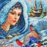 Набор для вышивания Русская искусница 1026 Волшебница-зима
