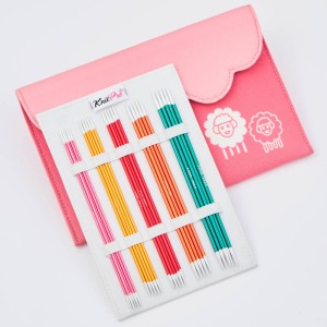 KnitPro 47423 Набор "Deluxe" спиц чулочных "Zing"