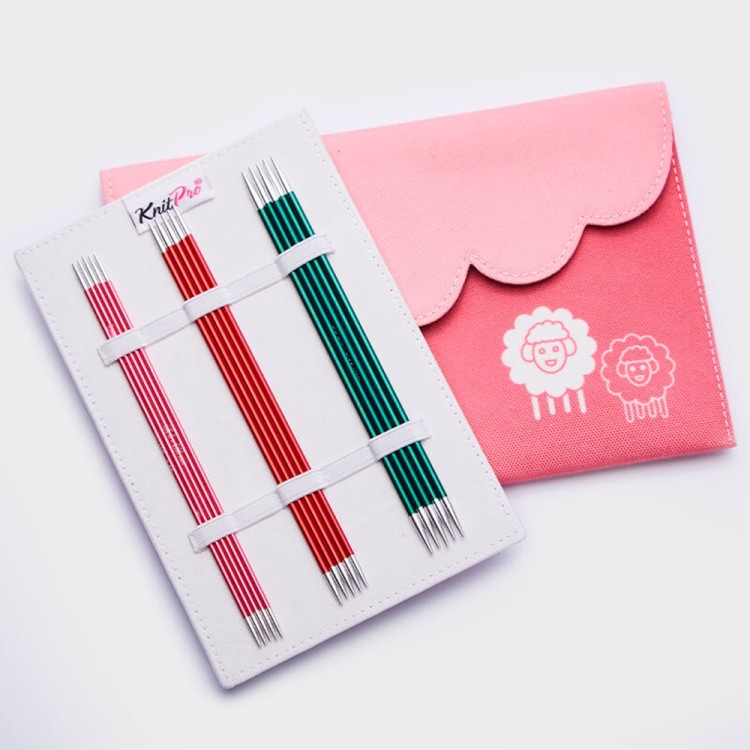 KnitPro 47423 Набор "Deluxe" спиц чулочных "Zing"