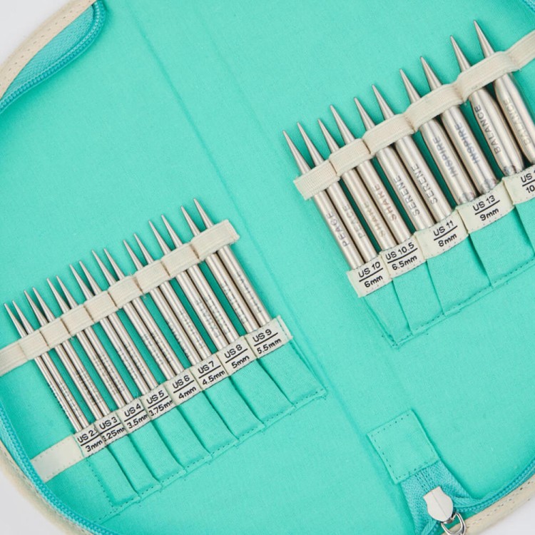 KnitPro 36312 Набор спиц съемных укороченных "Mindful Passion" (Увлечение)