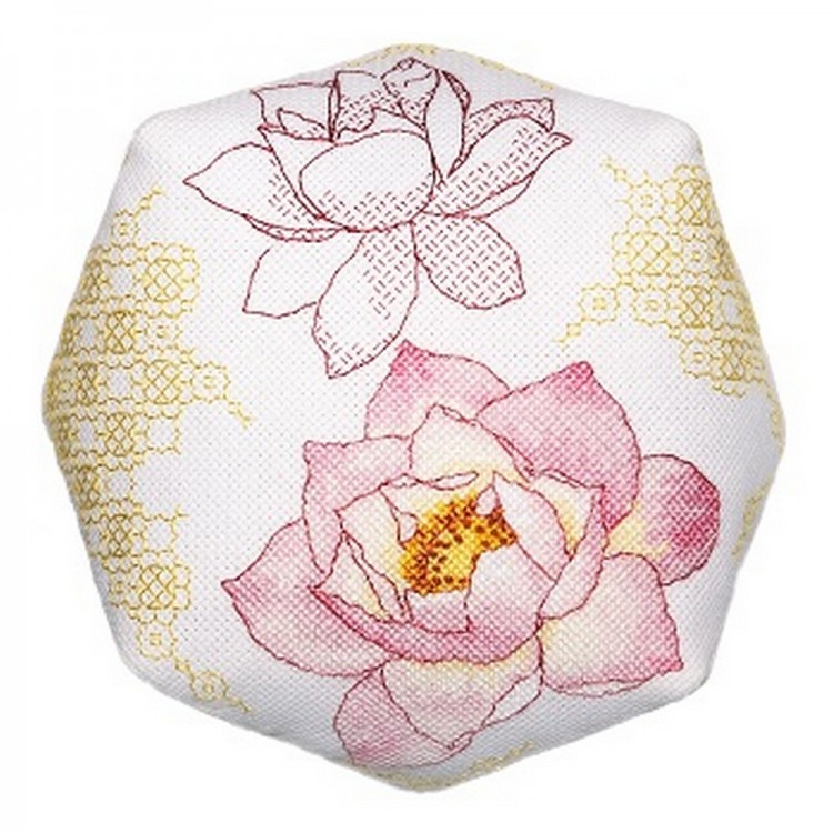 Набор для вышивания Alisena 7017 Бискорню "Лотос"