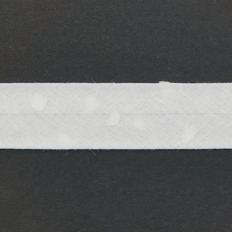 SAFISA 6552-20мм-03 Косая бейка хлопок, ширина 20 мм, цвет 03 - цвет молочный