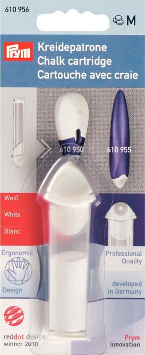 Prym 610956 Патрон с белым меловым порошком для 610943, 610950, 610955 "Эргономика"