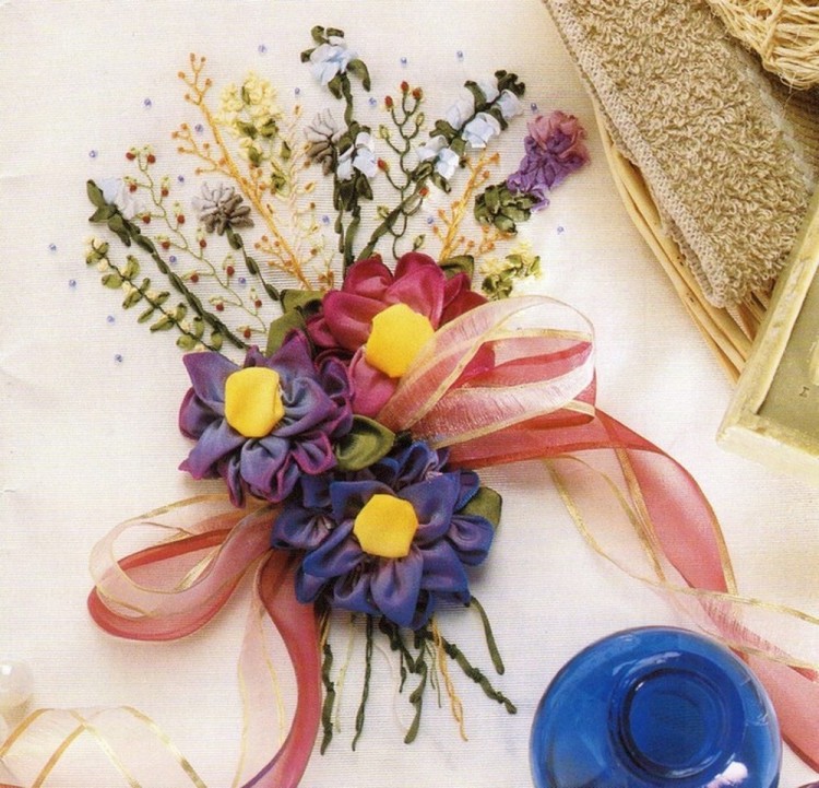 Ribbon Embroidery BOM005 Herbal Essence (Травяная эссенция)
