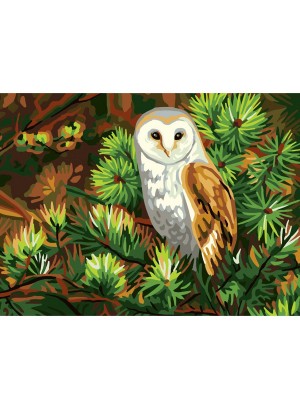 Collection D'Art 10518W Ткань с рисунком для вышивания