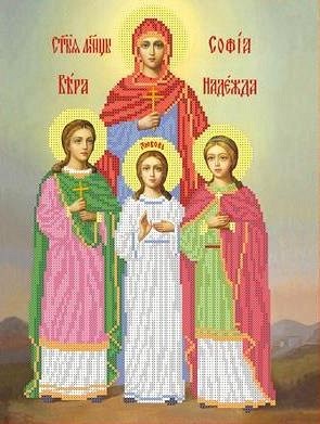 Каролинка ТКБИ 3013 Святые Вера, Надежда и Любовь
