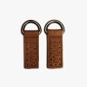 Muud QB-4463/Rich Brown Пришивной декоративный элемент "Caisa (pair)"