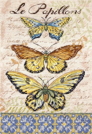 LetiStitch 975 Vintage Wings-Le Papillons
