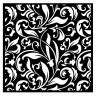 Stamperia KSTDQ78 Трафарет "Rose parfum texture" серии Mix Media 3D эффект