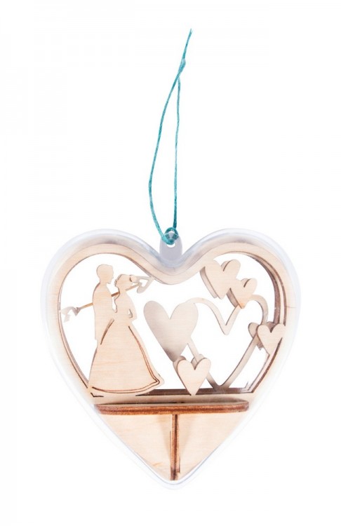 Rayher 62953505 Набор декоративных элементов - вставок "Новобрачные"