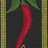 Набор для вышивания Палитра 06.002 Кайенский перчик (на чёрном)