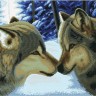 Набор для вышивания Белоснежка 7560-РК Два волка