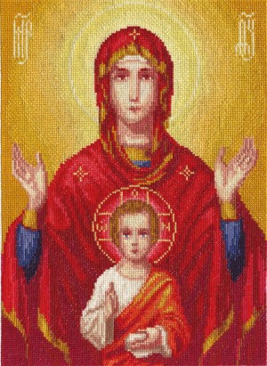 Панна CM-1333 (ЦМ-1333) Икона Божией Матери Знамение