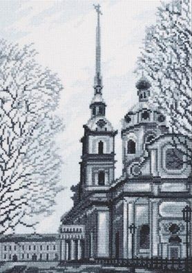 Набор для вышивания Палитра 08.025 Петропавловский собор