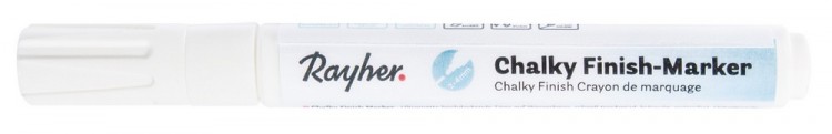Rayher 35017102 Меловой финишный маркер с круглым кончиком 2-4 мм