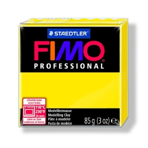 Fimo 8004-100 Полимерная глина Professional чисто-желтая