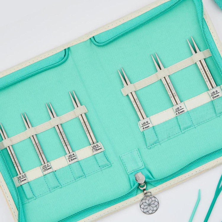 KnitPro 36313 Набор спиц съемных укороченных "Mindful Grace" (Изящество)