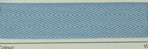 IEMESA S005/V2 Тесьма киперная, ширина 20 мм, цвет светлый джинс