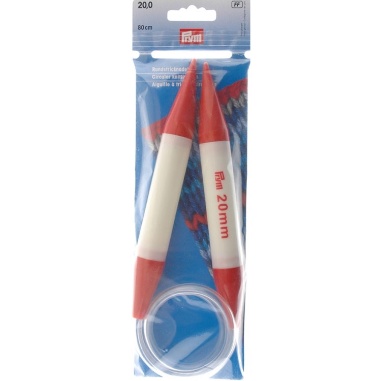 Prym Спицы круговые пластиковые 80 см
