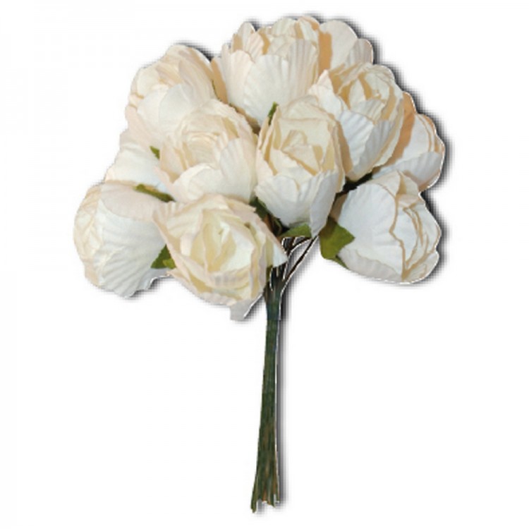 Stamperia SF098 Букет для декорирования "Белые розы"