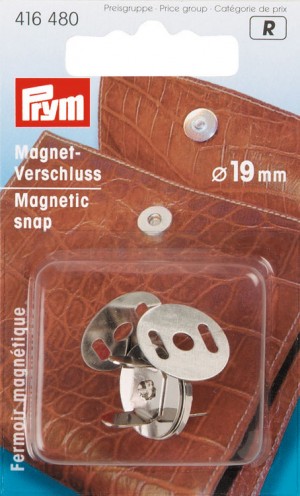Prym 416480 Магнитная застежка для сумок, косметичек, рюкзаков