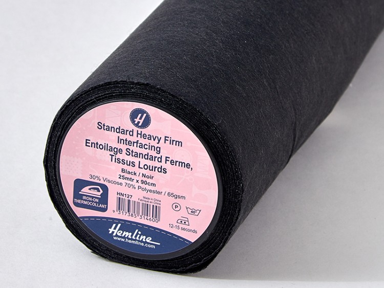 Hemline HN127 Флизелин, средней жесткости, клеевой, односторонний.
