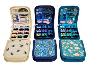 Hemline MRJE10.DB Швейный набор (дорожный) в органайзере