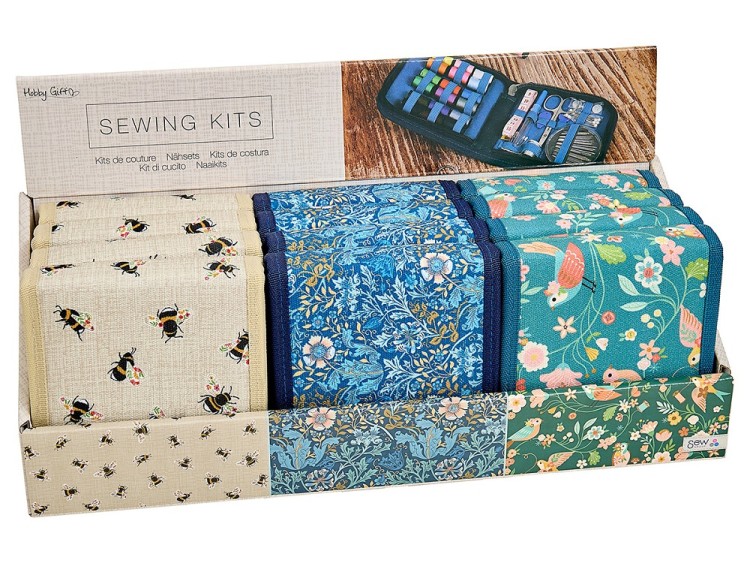 Hemline MRJE10.DB Швейный набор (дорожный) в органайзере