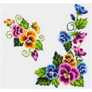 Borovsky&Sons K305 Букет фиалок, Confetti