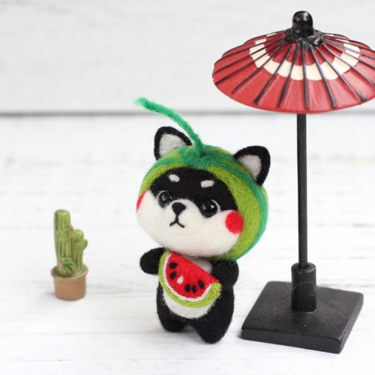 YoHobby yoli.035 Сиба Ину с арбузом