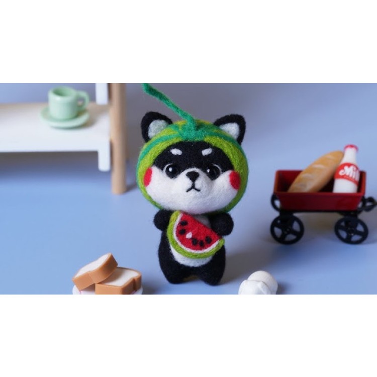 YoHobby yoli.035 Сиба Ину с арбузом