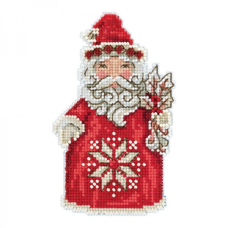 Набор для вышивания Mill Hill JS201911 Nordic Santa (Санта с севера)