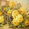 Каролинка КЛ-3043 Ткань для вышивки лентами