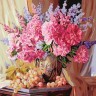 Белоснежка 143-AB Виноградно-пионовое