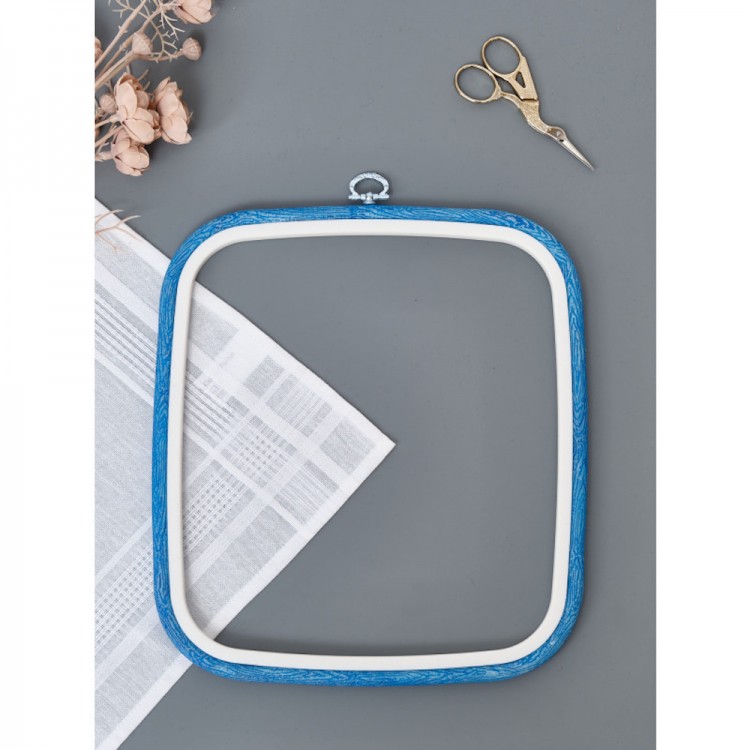 Nurge 230-13 Пяльцы-рамка квадратные каучуковые с подвесом