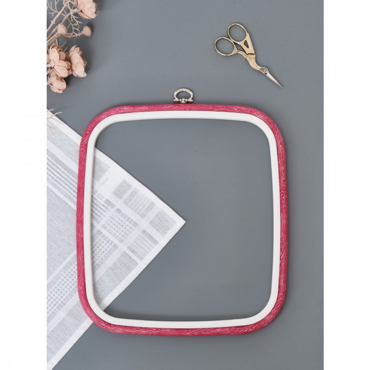 Nurge 230-13 Пяльцы-рамка квадратные каучуковые с подвесом