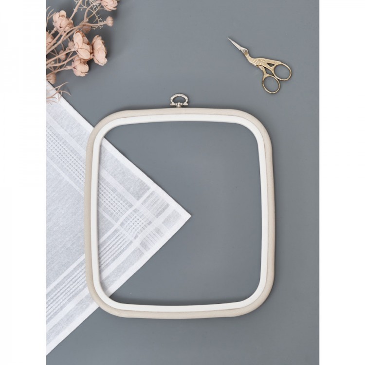 Nurge 230-13 Пяльцы-рамка квадратные каучуковые с подвесом