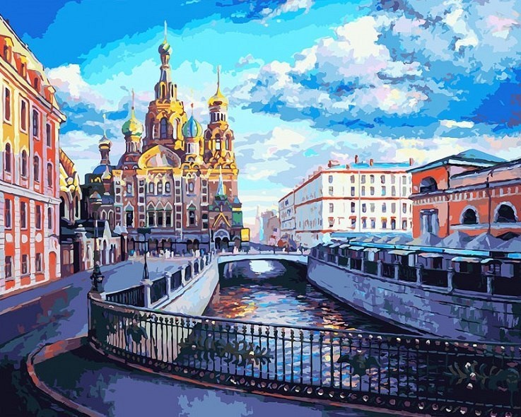 Белоснежка 928-AB Храм Спаса на Крови