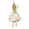 Fiebiger Floristik 850018-108 Фигурка декоративная, Blumenmadchen "Роза"