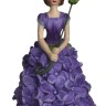 Fiebiger Floristik 850370-700 Фигурка декоративная, Blumenmadchen "Сирень"