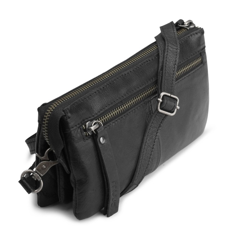 Muud QB-4441R1/Black Сумка через плечо "Riga"